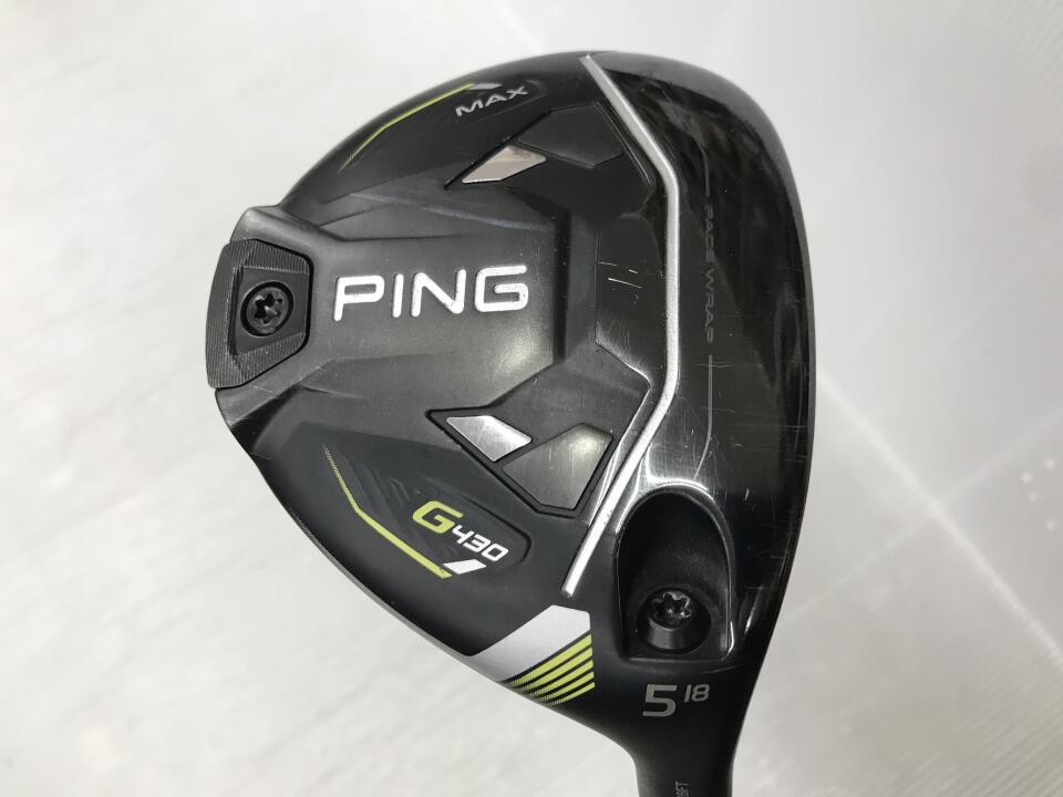【中古】ピン G430 MAX フェアウェイウッド 5W 18° Xフレックス 41.75インチ TOUR 2.0 BLACK 75 Cランク 右利き用 PING ゴルフクラブ G430マックス ゴルフドゥ ゴルフ用品 GOLF DO 中古ゴルフクラブ