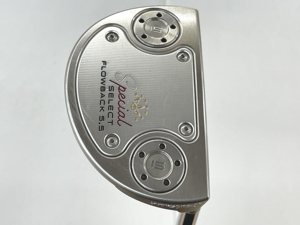【中古】タイトリスト SC Special SELECT FLOWBACK 5.5 パター 34.0インチ オリジナルスチール Cランク 右利き用 Titleist ゴルフクラブ スコッティキャメロン スペシャルセレクト フローバック5.5 ゴル