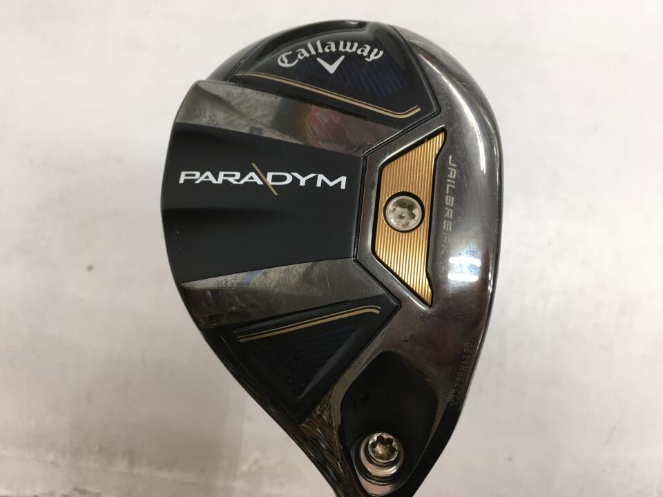 【中古】キャロウェイ PARADYM ユーティリティ 24° Sフレックス 39.0インチ ヘッドカバーあり MCH 80 リシャフト品 Cランク 右利き用 Callaway ゴルフクラブ パラダイム ゴルフドゥ ゴルフ用品 GOLF DO