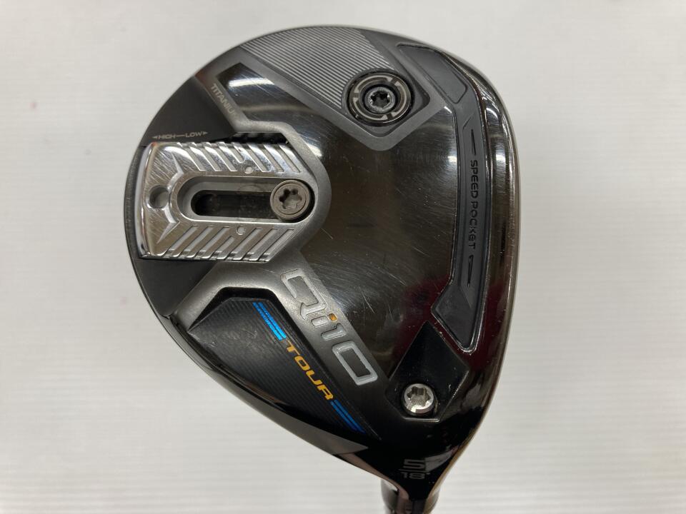【中古】テーラーメイド Qi10 TOUR フェアウェイウッド 5W 18° Sフレックス 42.0インチ ヘッドカバーあり SPEEDER NX BLACK 60 リシャフト品 Cランク 右利き用 Taylormade ゴルフクラブ Qi10ツアー ゴルフド 26,105円