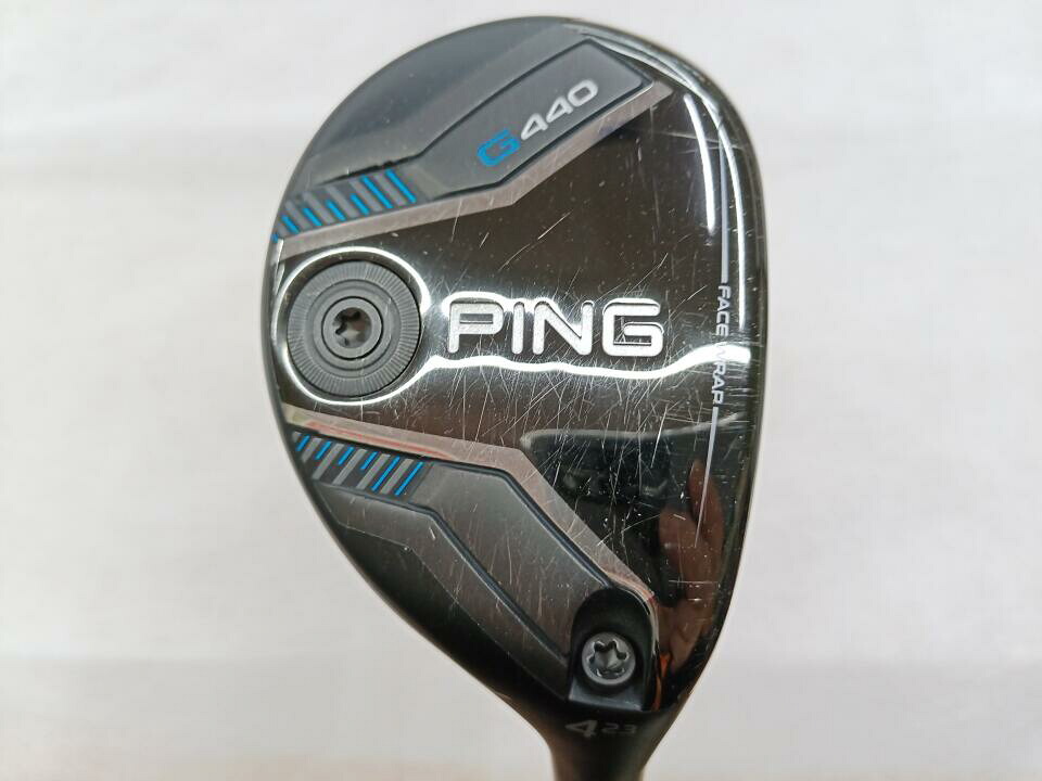 【中古】ピン G440 ユーティリティ 23° Rフレックス 39.75インチ ヘッドカバーあり TOUR 2.0 CHROME 85 Cランク 右利き用 PING ゴルフクラブ ゴルフドゥ ゴルフ用品 GOLF DO 中古ゴルフクラブ