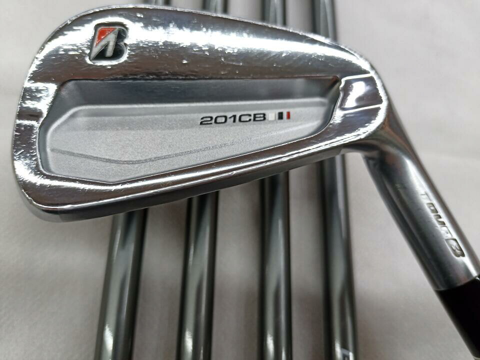 【中古】ブリヂストン TOUR B 201CB アイアンセット 27.5° Rフレックス 37.75インチ MCI60 リシャフト品 Cランク 右利き用 BRIDGESTONE ゴルフクラブ ゴルフドゥ ゴルフ用品 GOLF DO 中古ゴルフクラブ