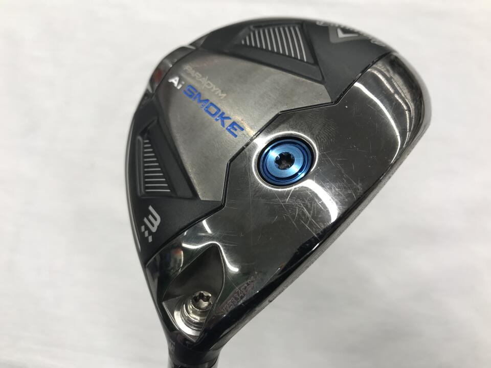 【中古】キャロウェイ PARADYM Ai SMOKE ◆◆◆ フェアウェイウッド 3W 15° Sフレックス 43.0インチ ﾂｱｰAD　VF-5 リシャフト品 Dランク 右利き用 Callaway ゴルフクラブ パラダイムAiスモーク トリプ
