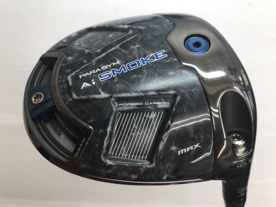 【中古】キャロウェイ PARADYM Ai SMOKE MAX ドライバー 10.5° Sフレックス 45.25インチ ヘッドカバーあり TENSEI 50 for Callaway(Ai SMOKE) Cランク 右利き用 Callaway ゴルフクラブ パラダイムAiスモークマック