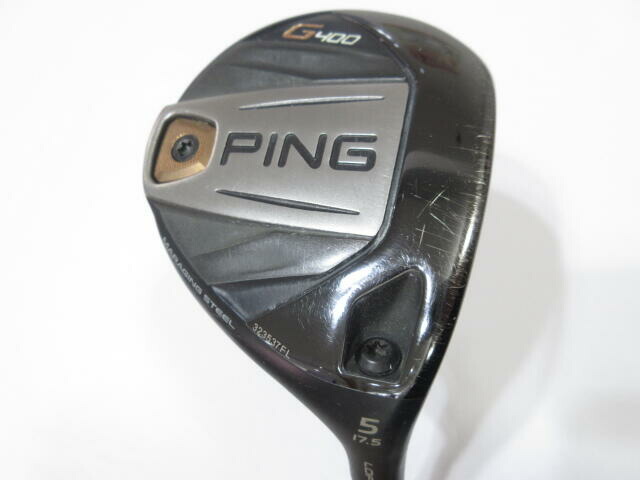 【中古】ピン G400 フェアウェイウッド 5W 17.5° 42.5インチ ヘッドカバーあり ALTA DISTANZA Cランク 右利き用 PING ゴルフクラブ ゴルフドゥ ゴルフ用品 GOLF DO 中古ゴルフクラブ