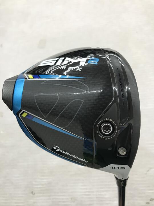 【中古】テーラーメイド SIM2 MAX ドライバー 10.5&deg; Rフレックス 45.75インチ ヘッドカバーあり TENSEI BLUE TM50(SIM2) Cランク 右利き用 Taylormade ゴルフクラブ シム2マックス ゴルフドゥ ゴルフ用品 GOL｜ゴルフ ドゥ 中古クラブ店