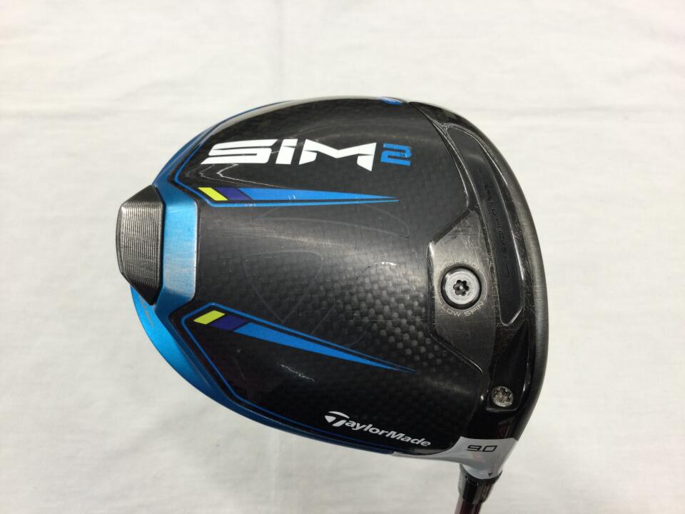 【中古】テーラーメイド SIM2 ドライバー 9° Sフレックス 45.25インチ ヘッドカバーあり Speeder 661 EVOLUTION 3 リシャフト品 Dランク 右利き用 Taylormade ゴルフクラブ シム2 ゴルフドゥ ゴルフ用品 GO