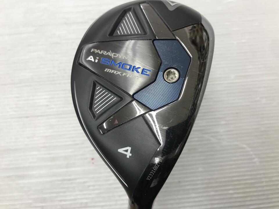 【中古】キャロウェイ PARADYM Ai SMOKE MAX FAST ユーティリティ 21° Rフレックス 39.75インチ ヘッドカバーあり TENSEI 40 for Callaway(Ai SMOKE) Cランク 右利き用 Callaway ゴルフクラブ パラダイムAiスモーク