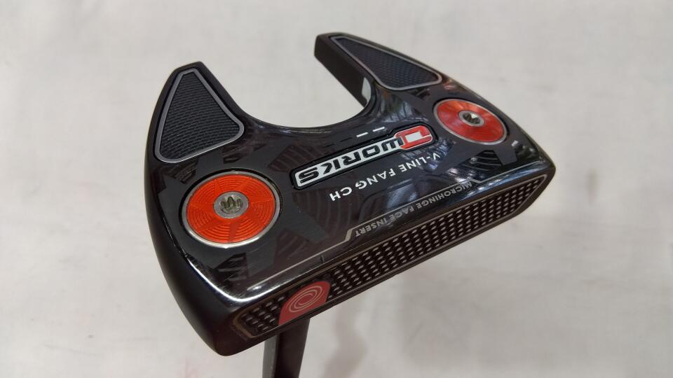 【中古】オデッセイ O-WORKS V-LINE FANG CH パター 34.0インチ ヘッドカバーあり オリジナルスチール Cランク 右利き用 ODYSSEY ゴルフクラブ ゴルフドゥ ゴルフ用品 GOLF DO 中古ゴルフクラブ 9,366円