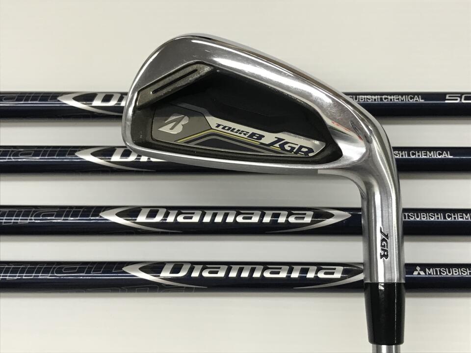 【中古】ブリヂストン TOUR B JGR 2020 アイアンセット 38.25インチ Diamana 50 for JGR Cランク 右利き用 BRIDGESTONE ゴルフクラブ ゴルフドゥ ゴルフ用品 GOLF DO 中古ゴルフクラブ