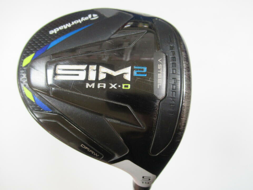 【中古】テーラーメイド SIM2 MAX-D フェアウェイウッド 5W 19° Sフレックス 42.25インチ ヘッドカバーあり TENSEI BLUE TM50(SIM2) Cランク 右利き用 Taylormade ゴルフクラブ シム2マックスD ゴルフドゥ ゴ