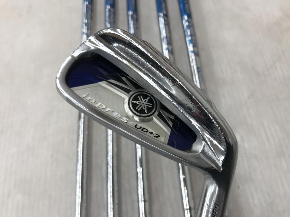 【中古】ヤマハ inpres UD+2 アイアンセット Rフレックス 38.5インチ NSプロ Zelos 7 Dランク 右利き用 YAMAHA ゴルフクラブ ゴルフドゥ ゴルフ用品 GOLF DO 中古ゴルフクラブ