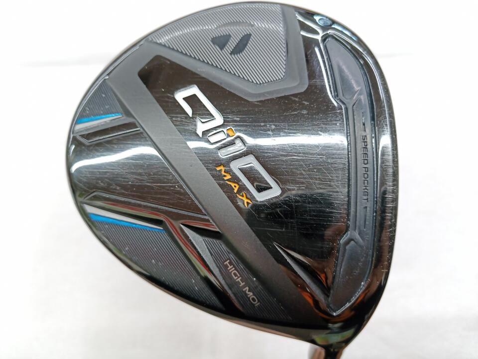 【中古】テーラーメイド Qi10 MAX フェアウェイウッド 3W 16° Sフレックス 43.25インチ ヘッドカバーあり Diamana BLUE TM50 Cランク 右利き用 Taylormade ゴルフクラブ Qi10マックス ゴルフドゥ ゴルフ用