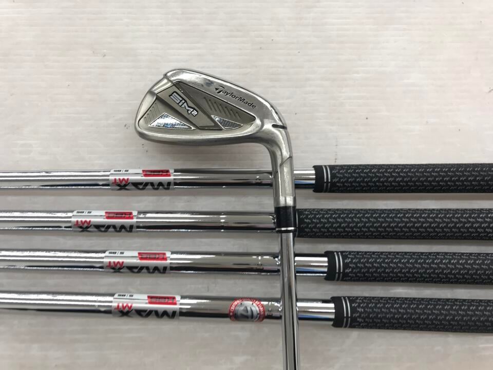 【中古】テーラーメイド SIM2 MAX アイアンセット 25° Sフレックス 38.0インチ KBS MAX MT85 JP Cランク 右利き用 Taylormade ゴルフクラブ シム2マックス ゴルフドゥ ゴルフ用品 GOLF DO 中古ゴルフクラブ