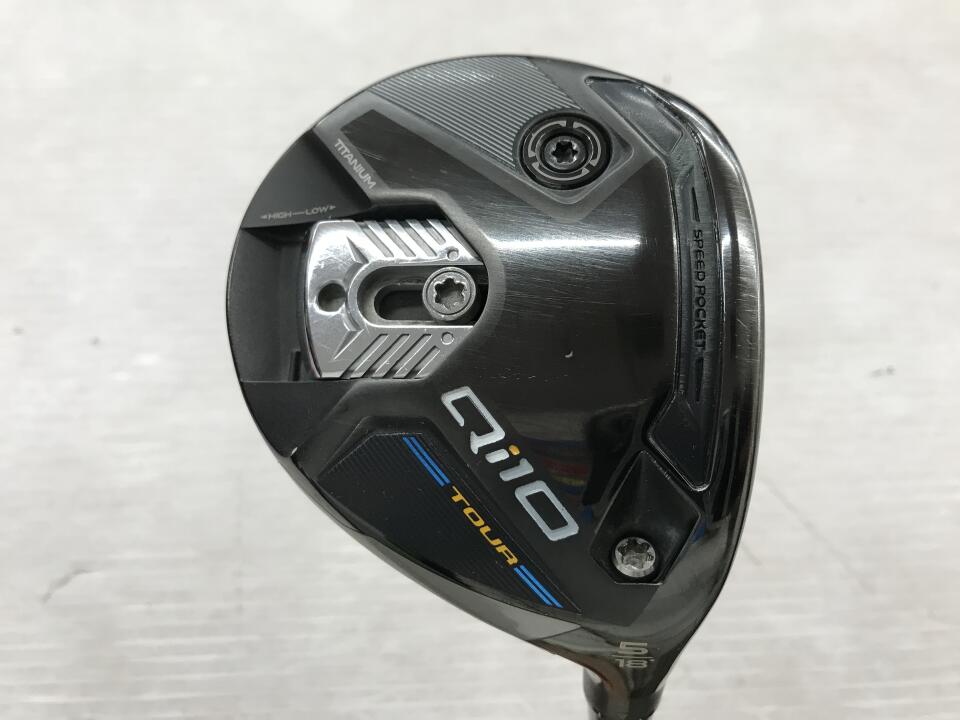 【中古】テーラーメイド Qi10 TOUR フェアウェイウッド 5W 18° Sフレックス 43.25インチ Diamana SILVER TM50 Cランク 右利き用 Taylormade ゴルフクラブ Qi10ツアー ゴルフドゥ ゴルフ用品 GOLF DO 中古ゴルフ