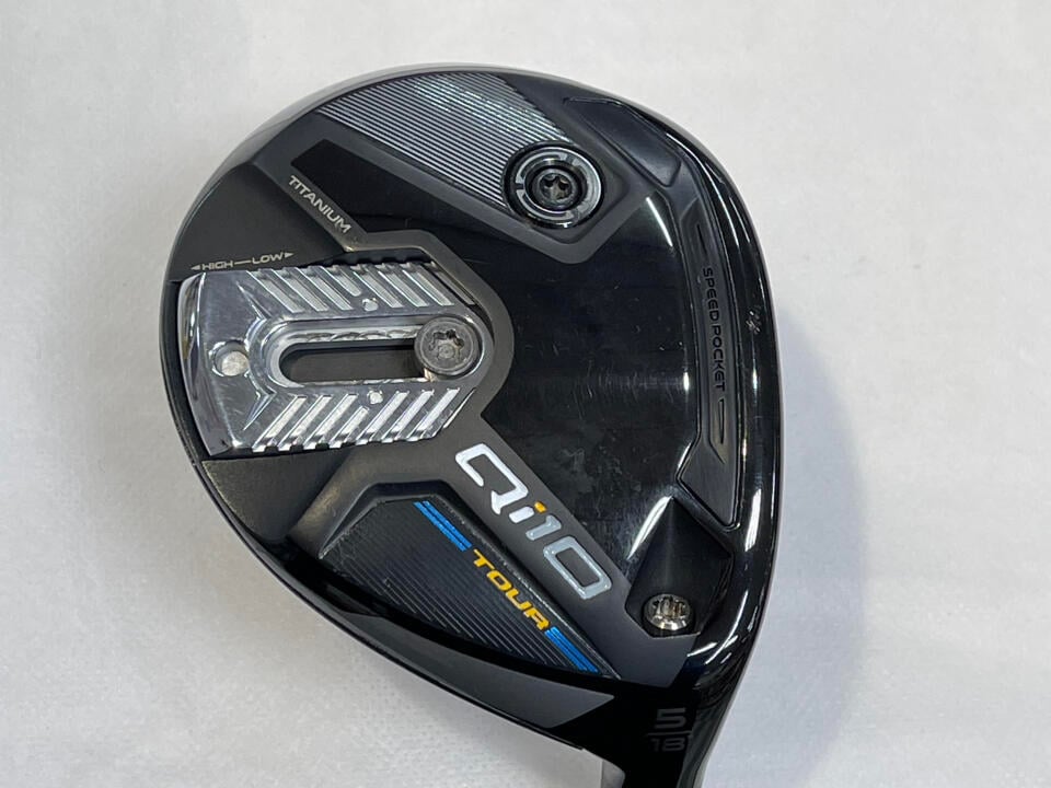 【中古】テーラーメイド Qi10 TOUR フェアウェイウッド 5W 18° Sフレックス 42.5インチ Diamana SILVER TM50 Cランク 右利き用 Taylormade ゴルフクラブ Qi10ツアー ゴルフドゥ ゴルフ用品 GOLF DO 中古ゴルフ