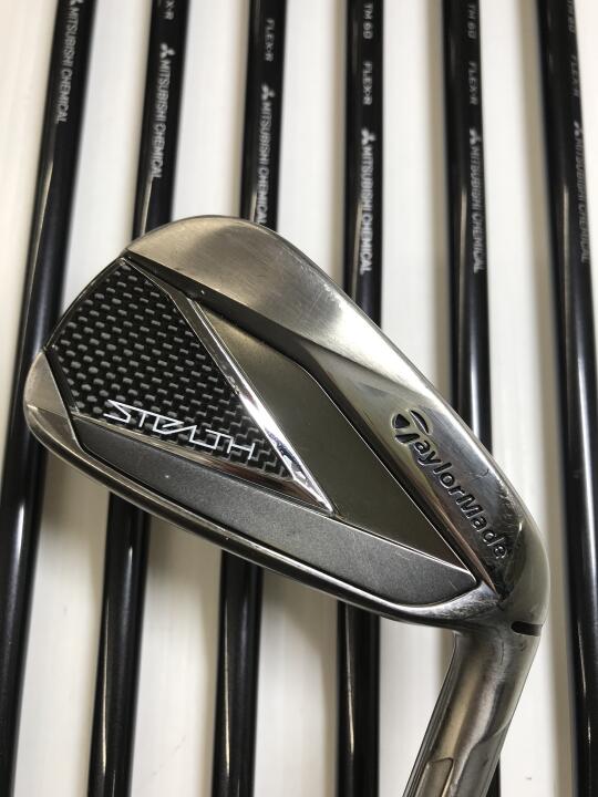 【中古】テーラーメイド STEALTH アイアンセット 24° Rフレックス 37.5インチ TENSEI RED TM60 Cランク 右利き用 Taylormade ゴルフクラブ ステルス ゴルフドゥ ゴルフ用品 GOLF DO 中古ゴルフクラブ
