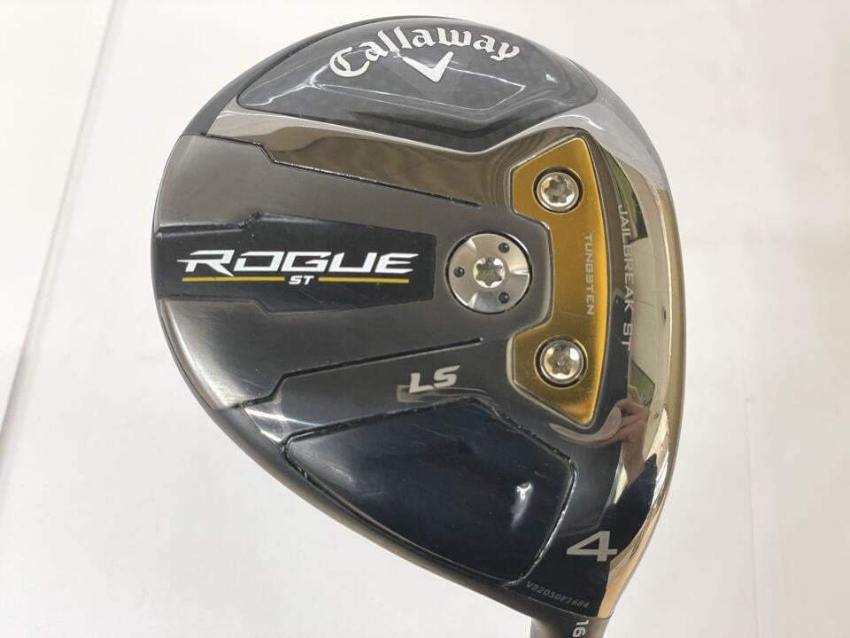 【中古】キャロウェイ ROGUE ST LS フェアウェイウッド 4W 16.5° Rフレックス 42.5インチ ATTAS DAAAS 5 リシャフト品 Cランク 右利き用 Callaway ゴルフクラブ ローグSTLS ゴルフドゥ ゴルフ用品 GOLF DO 中