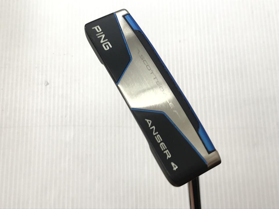 【中古】ピン SCOTTSDALE ANSER 4 パター 33.0インチ ヘッドカバーあり オリジナルスチール Cランク 右利き用 PING ゴルフクラブ スコッツデール アンサー4 ゴルフドゥ ゴルフ用品 GOLF DO 中古ゴルフ 22,232円