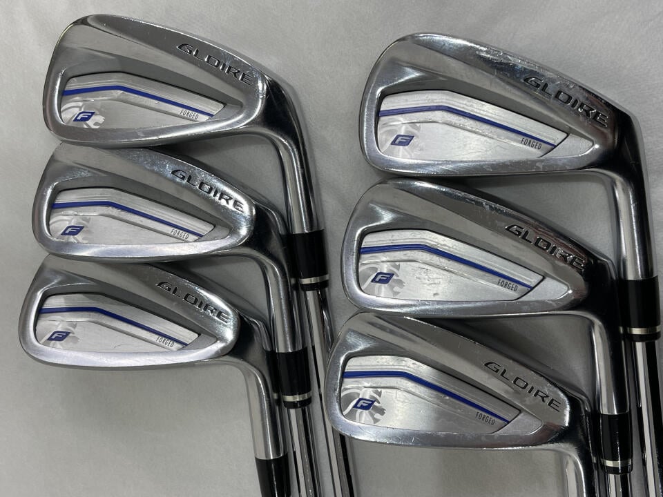 【中古】テーラーメイド GLOIRE F 2017 アイアンセット Sフレックス 37.75インチ NSプロ930GH Cランク 右利き用 Taylormade ゴルフクラブ グローレF2 ゴルフドゥ ゴルフ用品 GOLF DO 中古ゴルフクラブ