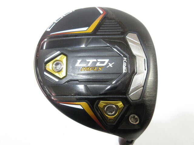 【中古】コブラ KING LTDx MAX Gold/Black フェアウェイウッド 3W 15.5° Rフレックス 43.25インチ ヘッドカバーあり SPEEDER NX for Cobra Cランク 右利き用 COBRA ゴルフクラブ キングLTDxマックス ゴルフドゥ