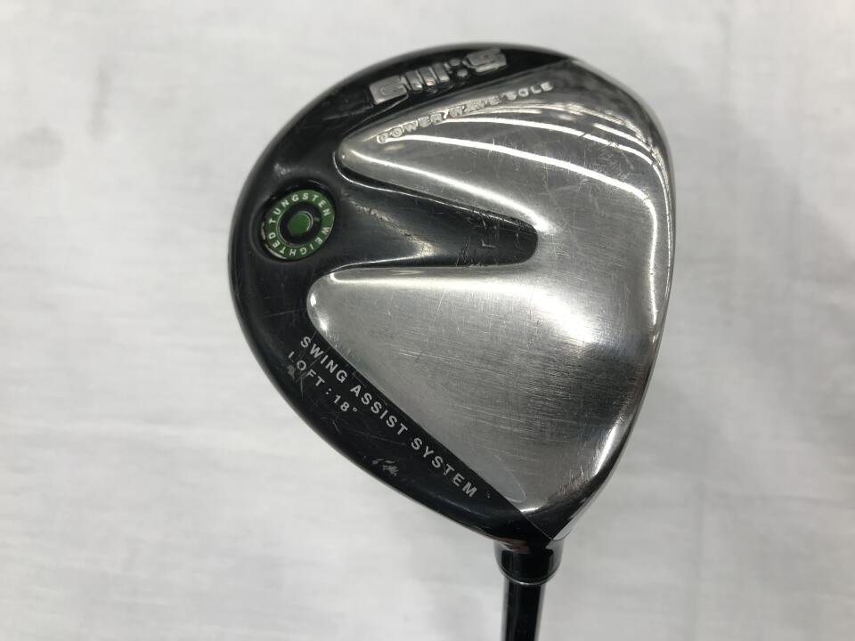 【中古】グローブライド G３ フェアウェイ 2007 フェアウェイウッド 5W 18° Rフレックス 41.5インチ G３ ハイパーキック FR-F Dランク 右利き用 GLOBERIDE ゴルフクラブ ゴルフドゥ ゴルフ用品 GOLF DO