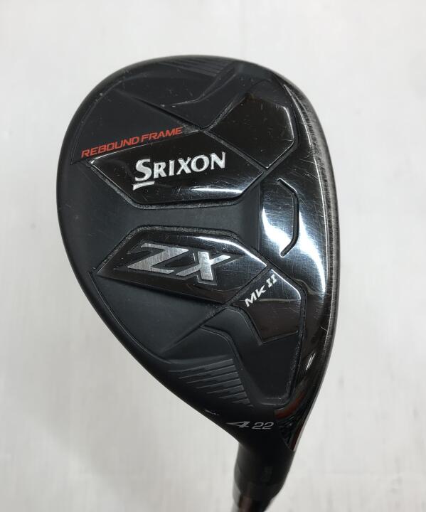 【中古】ダンロップ SRIXON ZX Mk2 UTILITY ユーティリティ 22&deg; Sフレックス 40.0インチ Diamana ZX-2 for UTILITY Cランク 右利き用 DUNLOP ゴルフクラブ スリクソンZX MX2 ユーティリティー ゴルフドゥ ゴルフ｜ゴルフ ドゥ 中古クラブ店