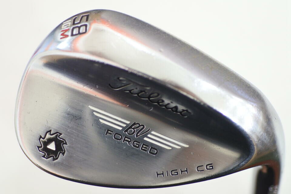 【中古】【訳あり】タイトリスト VOKEY FORGED 2017 ウェッジ 58° S200フレックス 34.75インチ ダイナミックゴールド Dランク 右利き用 Titleist ゴルフクラブ ボーケイフォージド ゴルフドゥ ゴルフ
