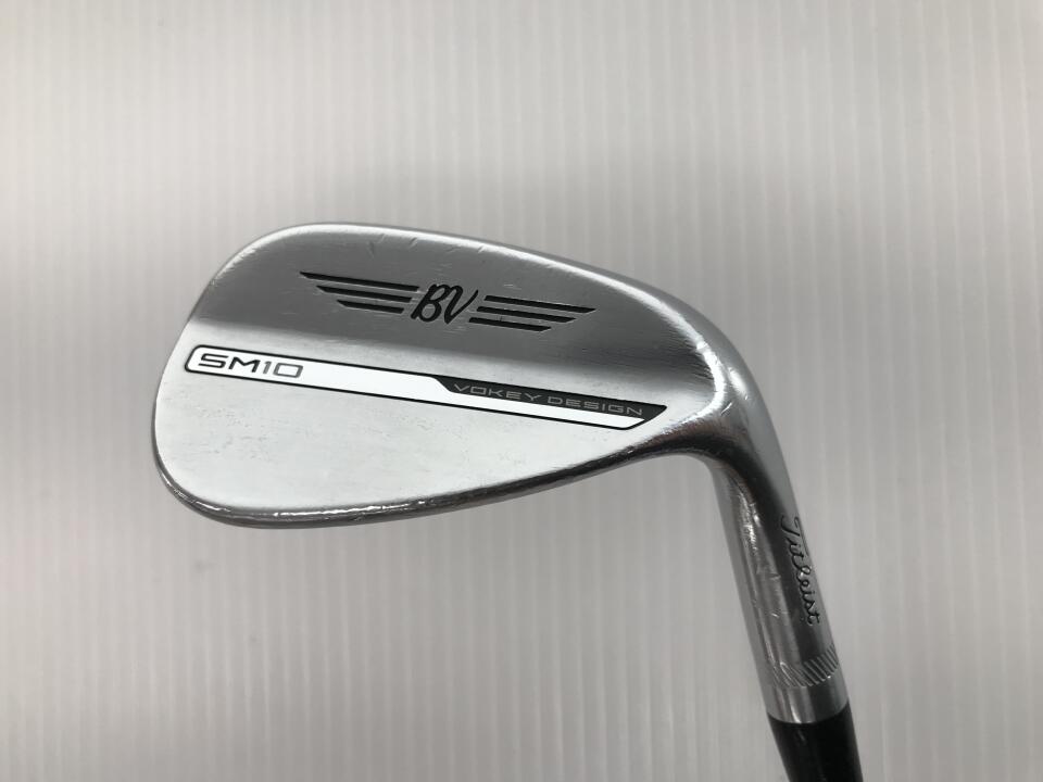 【中古】タイトリスト VOKEY SM10 ツアークローム ウェッジ 52° WEDGEフレックス 35.5インチ ダイナミックゴールド Cランク 右利き用 Titleist ゴルフクラブ ボーケイSM10 ゴルフドゥ ゴルフ用品 GOLF D