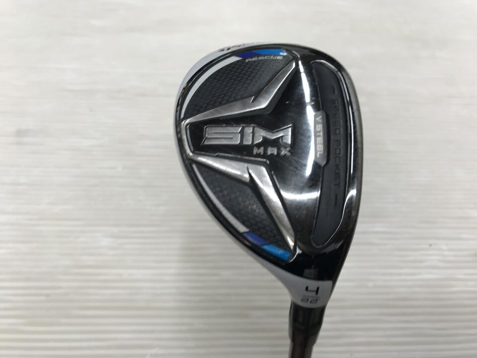 【中古】テーラーメイド SIM MAX ユーティリティ 22° Sフレックス 39.75インチ TENSEI BLUE TM60 Cランク 右利き用 Taylormade ゴルフクラブ シムマックス ゴルフドゥ ゴルフ用品 GOLF DO 中古ゴルフクラブ