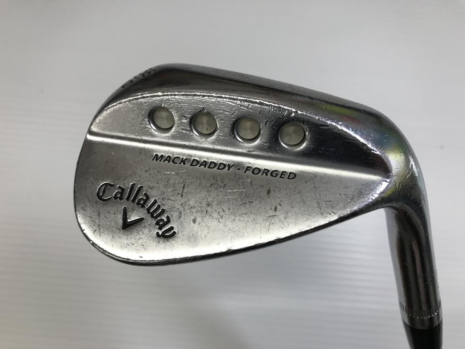 【中古】キャロウェイ MACK DADDY FORGED 2019 クロムメッキ ウェッジ 56° 35.0インチ NSプロ MODUS 3 TOUR 120 Dランク 右利き用 Callaway ゴルフクラブ ゴルフドゥ ゴルフ用品 GOLF DO 中古ゴルフクラブ