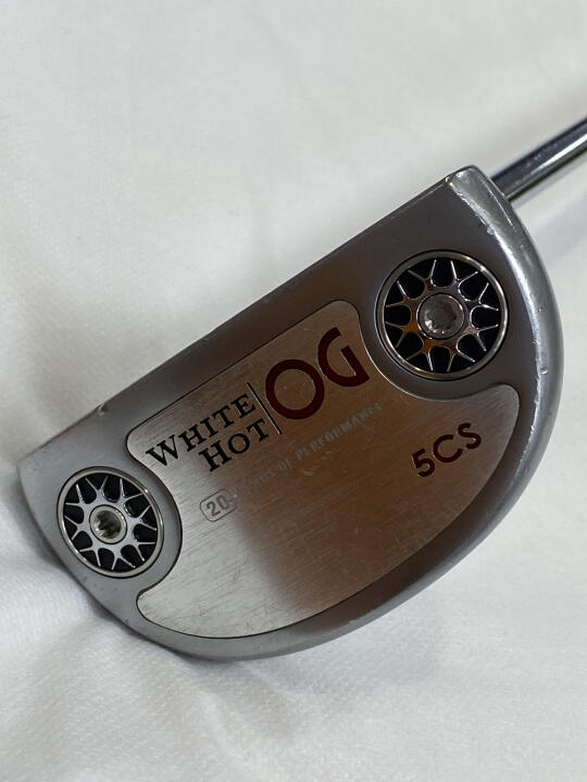 【中古】オデッセイ ホワイト ホット OG #5 CS パター 31.0インチ オリジナルスチール Dランク 右利き用 ODYSSEY ゴルフクラブ ゴルフドゥ ゴルフ用品 GOLF DO 中古ゴルフクラブ