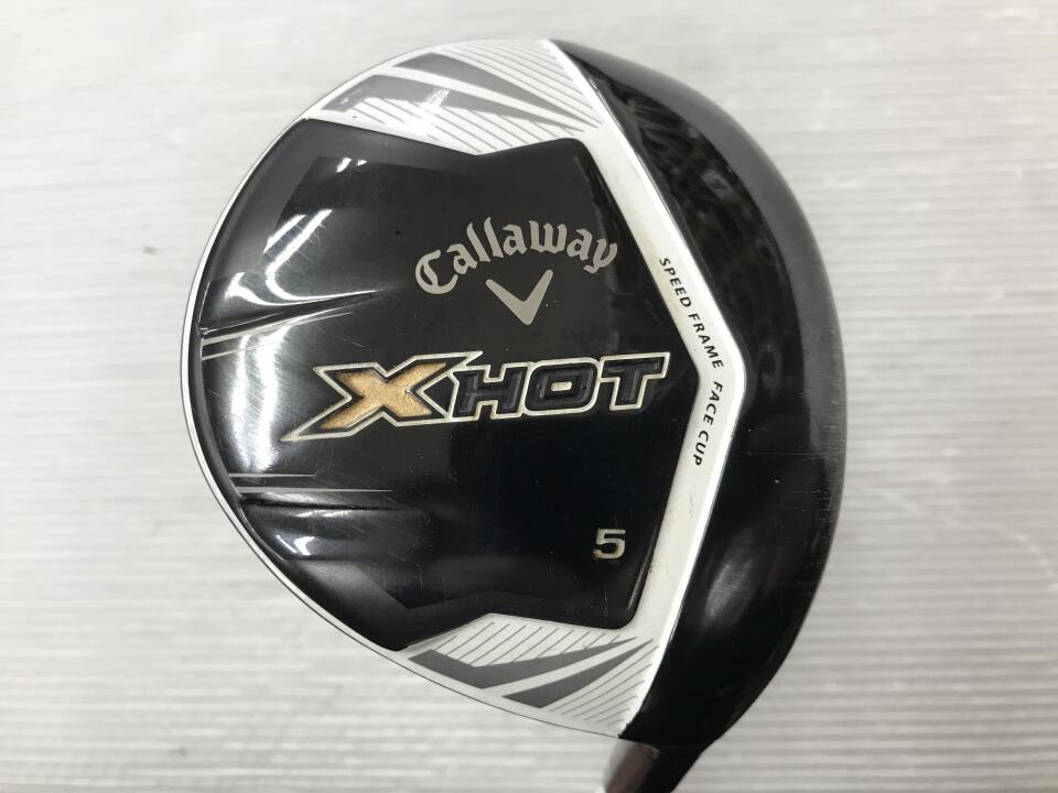 【中古】キャロウェイ X HOT 2013 フェアウェイウッド 5W 19° Rフレックス 42.25インチ ツアーAD GT-6 Dランク 右利き用 Callaway ゴルフクラブ エックスホット2013 ゴルフドゥ ゴルフ用品 GOLF DO 中古ゴ