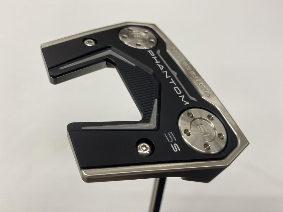 【中古】タイトリスト SC PHANTOM 5S 2024 パター 34.0インチ ヘッドカバーあり オリジナルスチール Bランク 右利き用 Titleist ゴルフクラブ スコッティキャメロン ファントム ゴルフドゥ ゴルフ用