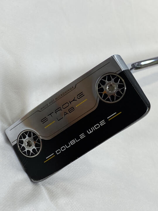 【中古】オデッセイ STROKE LAB DOUBLE WIDE パター 34.0インチ オリジナルスチール Cランク 右利き用 ODYSSEY ゴルフクラブ ゴルフドゥ ゴルフ用品 GOLF DO 中古ゴルフクラブ