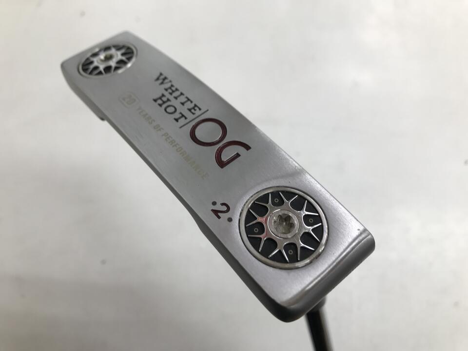 【中古】オデッセイ ホワイト ホット OG #・2・ パター 34.0インチ ヘッドカバーあり STROKE LAB Cランク 右利き用 ODYSSEY ゴルフクラブ ゴルフドゥ ゴルフ用品 GOLF DO 中古ゴルフクラブ