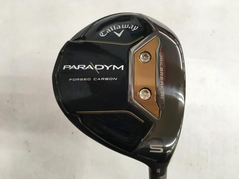 【中古】キャロウェイ PARADYM フェアウェイウッド 5W 18° SRフレックス 42.25インチ ヘッドカバーあり VENTUS TR 5 for Callaway Cランク 右利き用 Callaway ゴルフクラブ パラダイム ゴルフドゥ ゴルフ用