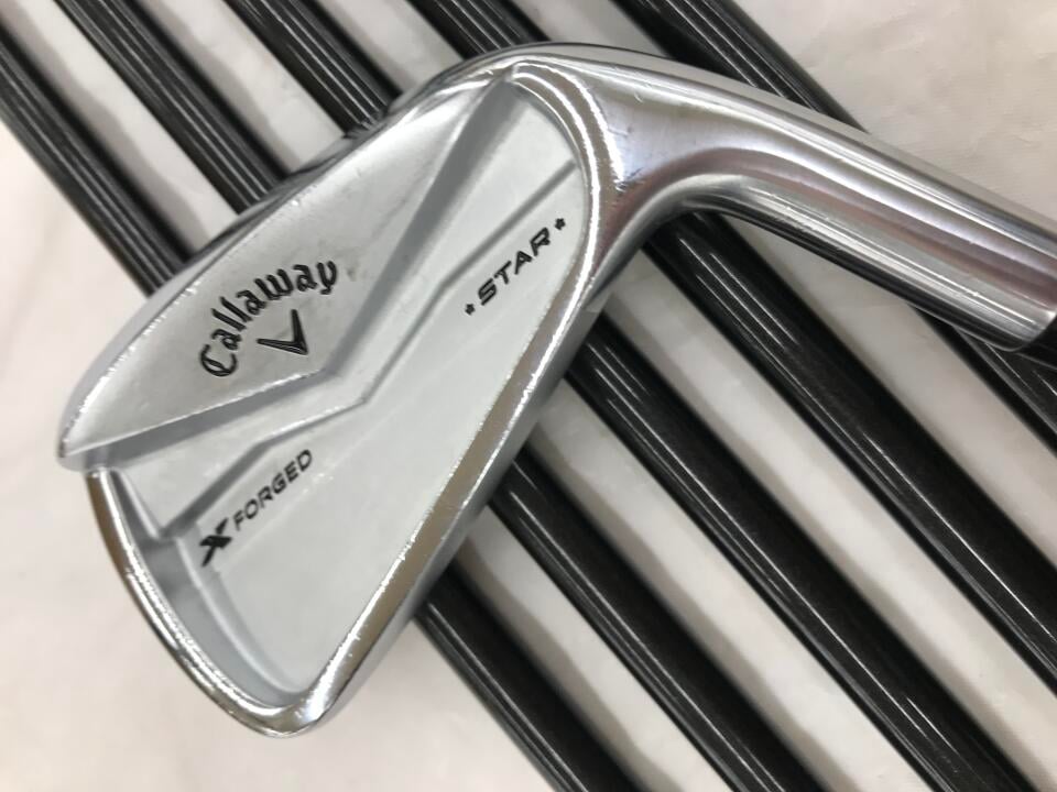 【中古】キャロウェイ X FORGED STAR 2024 アイアンセット Xフレックス 38.0インチ RAUNE i105 リシャフト品 Cランク 右利き用 Callaway ゴルフクラブ エックスフォージドスター2024 ゴルフドゥ ゴルフ用 64,229円