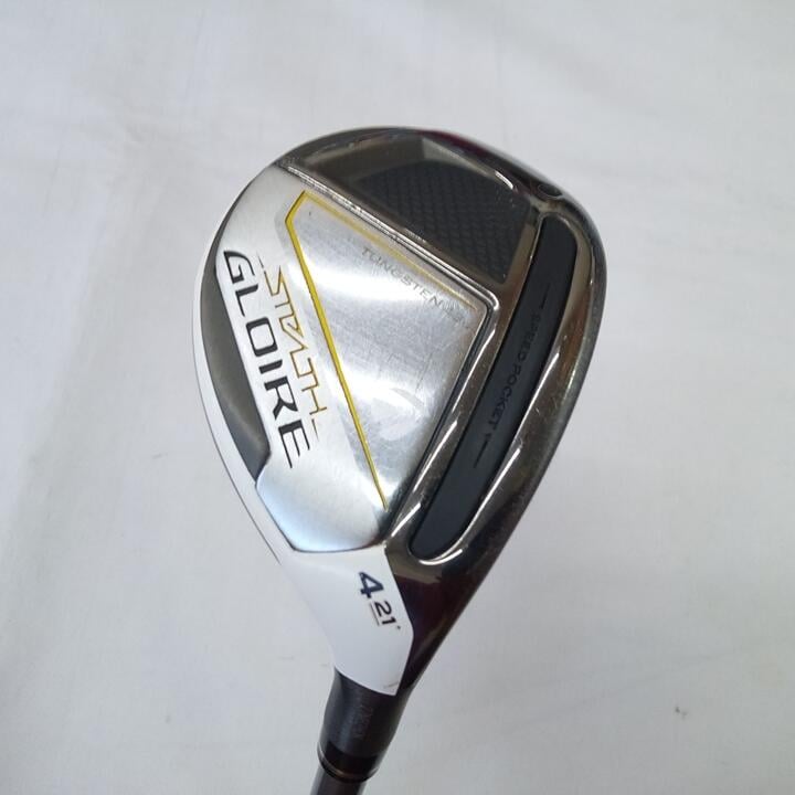 【中古】テーラーメイド STEALTH GLOIRE ユーティリティ 21° Sフレックス 40.0インチ SPEEDER NX for TM Cランク 右利き用 Taylormade ゴルフクラブ ステルスグローレ ゴルフドゥ ゴルフ用品 GOLF DO 中古ゴ