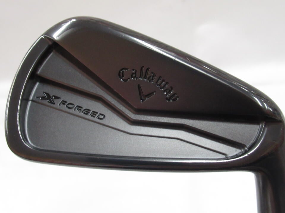 【中古】キャロウェイ X FORGED 2024 BLACK アイアンセット Sフレックス 38.0インチ NSプロ MODUS 3 TOUR 105 Luxury Black Cランク 右利き用 Callaway ゴルフクラブ エックスフォージド2024ブラック ゴルフドゥ
