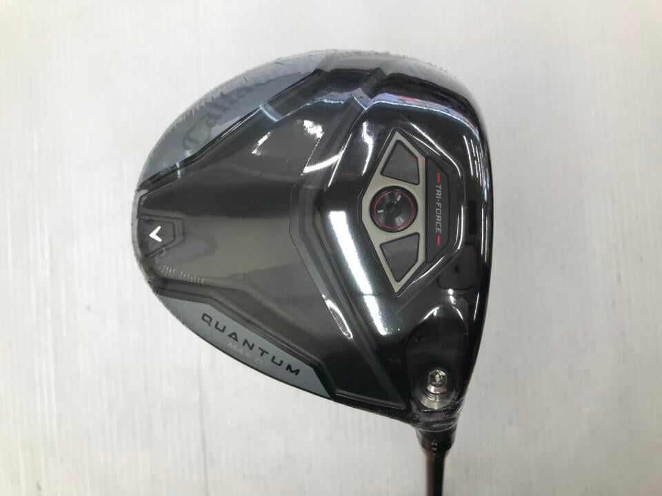 【中古】キャロウェイ QUANTUM MAX D ドライバー 9° Xフレックス 45.5インチ ヘッドカバーあり ATHLEMAX 60 for Callaway リシャフト品 Sランク 右利き用 Callaway ゴルフクラブ クオンタムマックスD ゴルフ