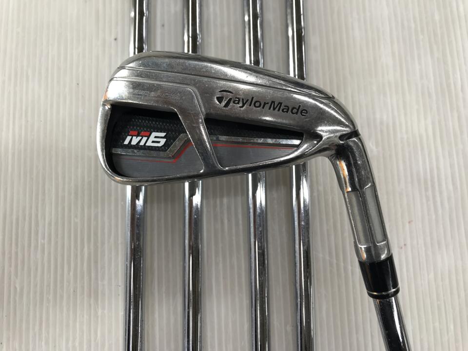 【中古】テーラーメイド M6 アイアンセット Sフレックス 37.5インチ REAX85 JP Dランク 右利き用 Taylormade ゴルフクラブ ゴルフドゥ ゴルフ用品 GOLF DO 中古ゴルフクラブ