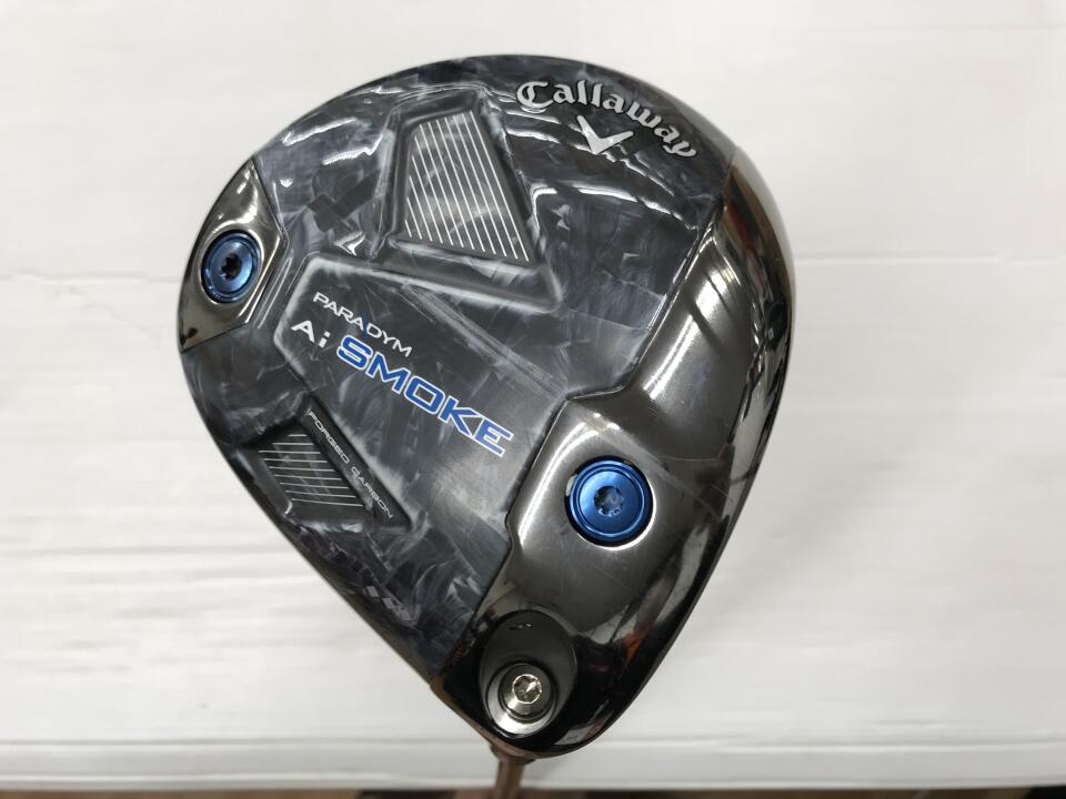 【中古】キャロウェイ PARADYM Ai SMOKE ◆◆◆ ドライバー 10.5° Sフレックス 46.0インチ ヘッドカバーあり The ATTAS V2 5 リシャフト品 Cランク 右利き用 Callaway ゴルフクラブ パラダイムAiスモーク