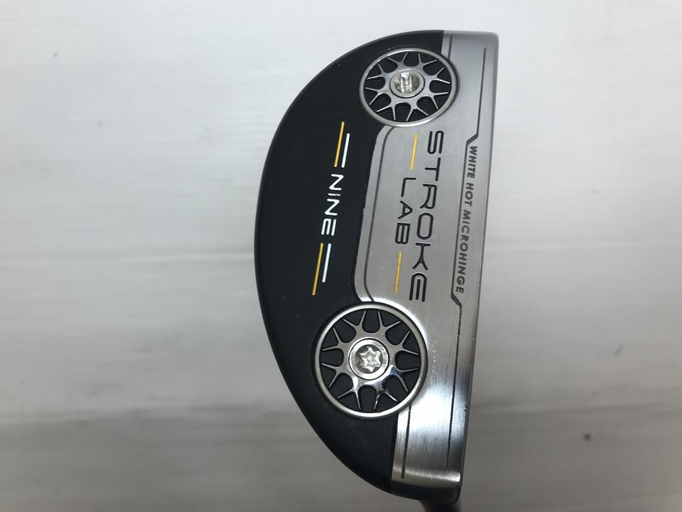 【中古】オデッセイ STROKE LAB NINE パター 33.0インチ ヘッドカバーあり オリジナルスチール Dランク 右利き用 ODYSSEY ゴルフクラブ ゴルフドゥ ゴルフ用品 GOLF DO 中古ゴルフクラブ