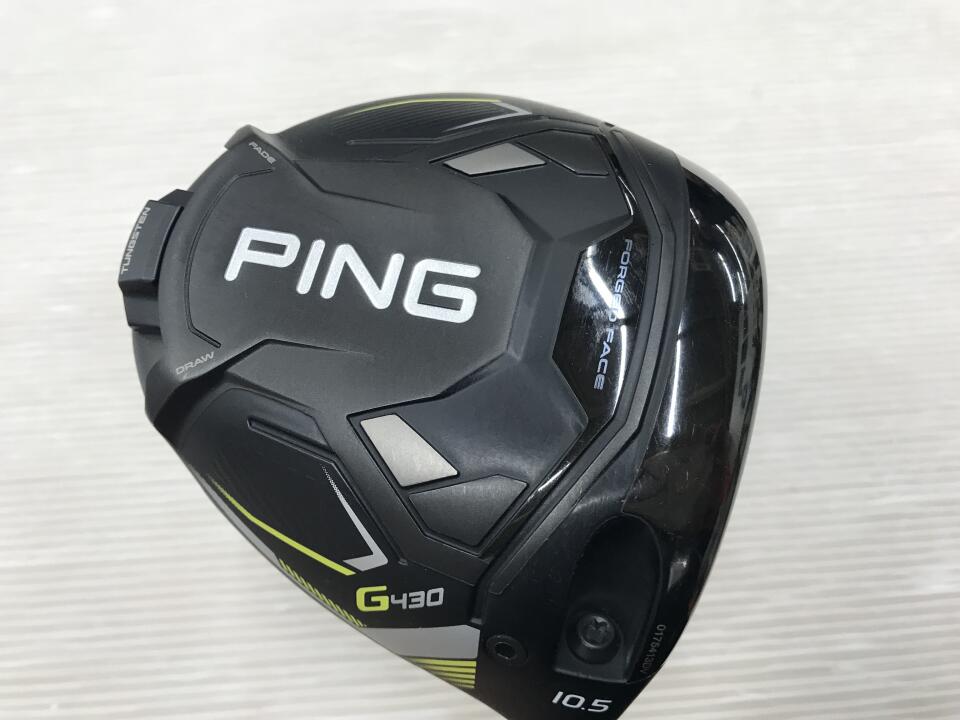 【中古】ピン G430 LST ドライバー 10.5° Sフレックス 45.5インチ ヘッドカバーあり ALTA J CB BLACK Cランク 右利き用 PING ゴルフクラブ ゴルフドゥ ゴルフ用品 GOLF DO 中古ゴルフクラブ