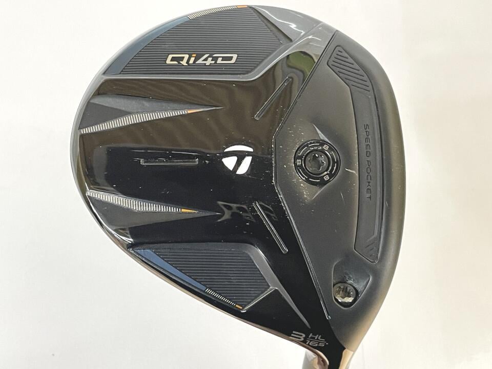 【中古】テーラーメイド Qi4D フェアウェイウッド 3HL 16.5° Sフレックス 43.25インチ REAX 65 (Qi4D) Cランク 右利き用 Taylormade ゴルフクラブ ゴルフドゥ ゴルフ用品 GOLF DO 中古ゴルフクラブ