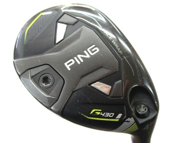 【中古】ピン G430 ユーティリティ 22° Sフレックス 39.75インチ ヘッドカバーあり TOUR 2.0 CHROME 85 Cランク 右利き用 PING ゴルフクラブ ゴルフドゥ ゴルフ用品 GOLF DO 中古ゴルフクラブ