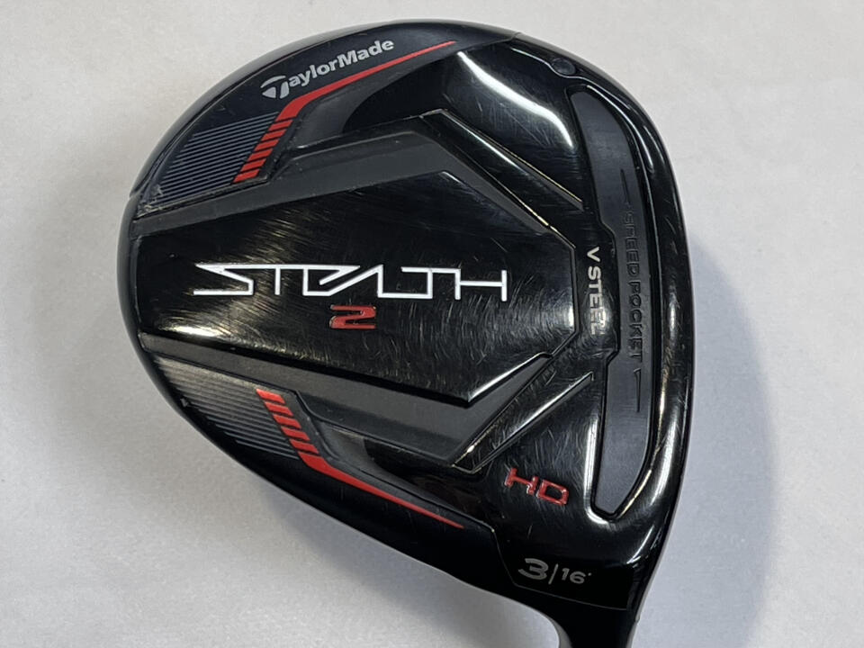【中古】テーラーメイド STEALTH2 HD フェアウェイウッド 3W 16° SRフレックス 43.25インチ ヘッドカバーあり TENSEI RED TM50 Cランク 右利き用 Taylormade ゴルフクラブ ステルス2HD ゴルフドゥ ゴルフ用