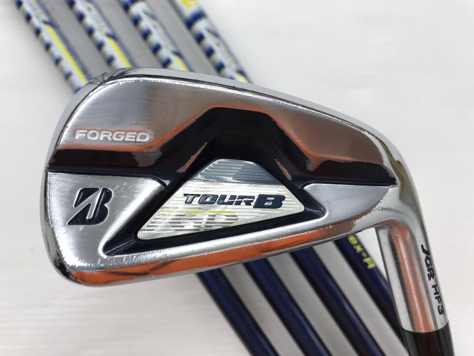 【中古】ブリヂストン TOUR B JGR HF3 2019 アイアンセット Rフレックス 37.75インチ TOUR AD for JGR TG2-IR Cランク 右利き用 BRIDGESTONE ゴルフクラブ ゴルフドゥ ゴルフ用品 GOLF DO 中古ゴルフクラブ