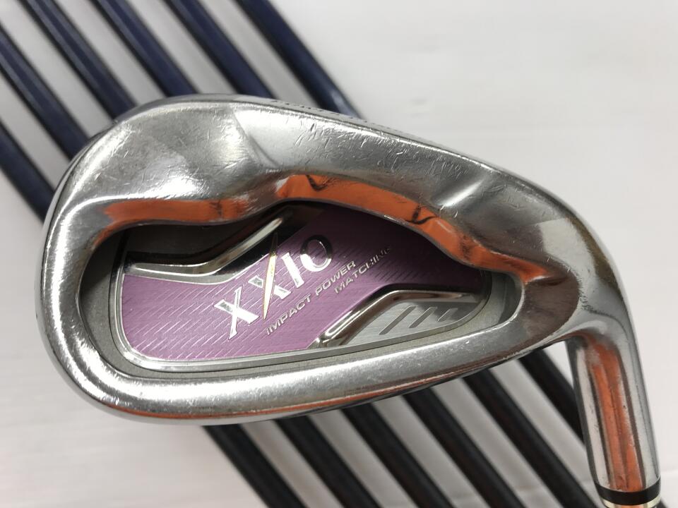 【中古】【レディースモデル】ダンロップ XXIO (2010) 新・ゼクシオ レディス アイアンセット Aフレックス 36.5インチ MP600L Dランク 右利き用 DUNLOP ゴルフクラブ ゼクシオ ゴルフドゥ ゴルフ用